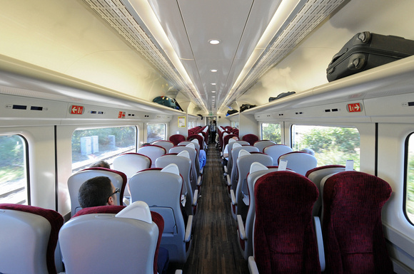 DG32560. Interior. Standard Class AXC HST.  10.9.09.