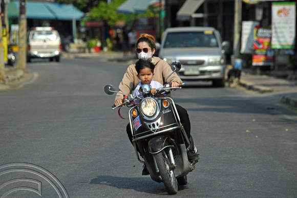 DG388771. Scooters. Kanchanaburi. Thailand. 6.2.2023.