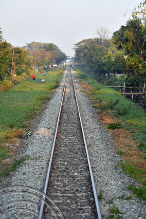 DG389050. South of Kanchanaburi on the death railway. Thailand. 10.2.2023.