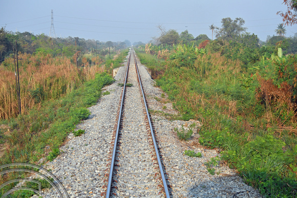 DG389056. South of Kanchanaburi on the death railway. Thailand. 10.2.2023.
