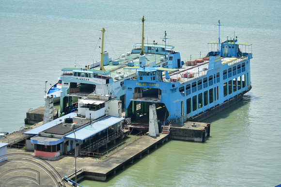 DG389538. Old ferries. Butterworth. Malaysia. 20.2.2023.