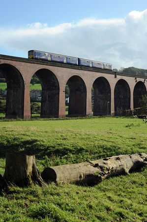 DG96096. 150150. Whalley viaduct. 7.10.11.