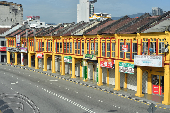 DG389587. Refurbished shop-houses. Jalan Penang. Georgetown. Penang. Malaysia. 22.2.2023.