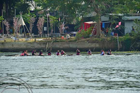 DG388697. Fun on the river Kwai. Kanchaburi. Thailand. 4.2.2023.
