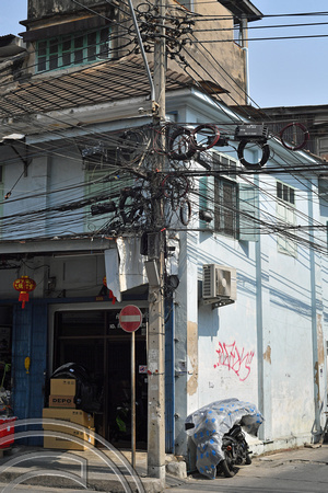DG388543. Cables. Charoen Krung Rd. Bangkok. Thailand.1.2.2023.