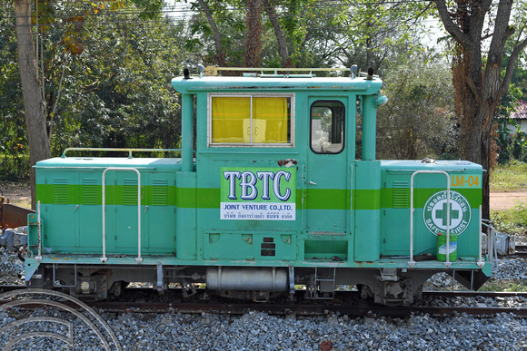 DG389026. TBTC locomotive LM04. Wang Yen. Death railway. Thailand. 9.2.2023.