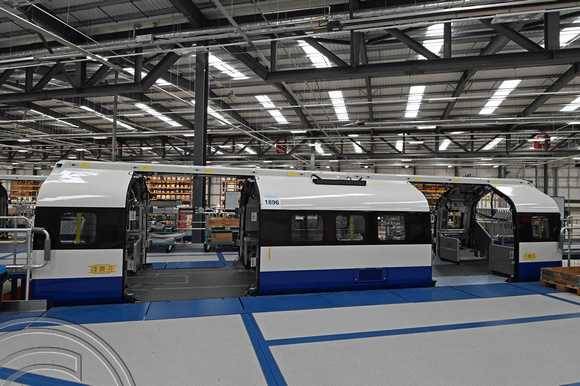 DG429635. New tube trains. Siemens. Goole. 3.10.2024.