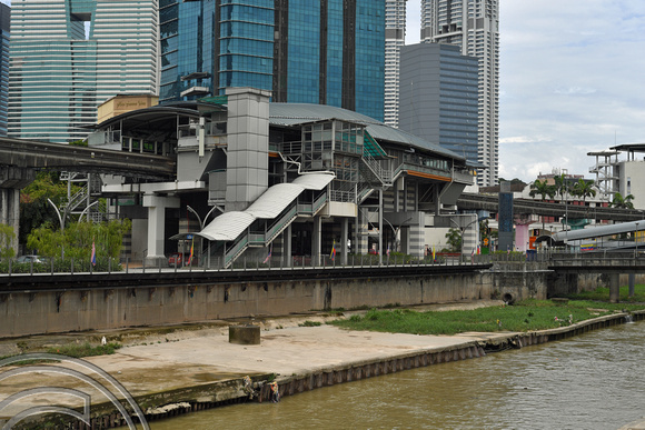 DG390192. Monorail station. Tun Sambanthan. Kuala Lumpur. Malaysia. 4.3.2023.