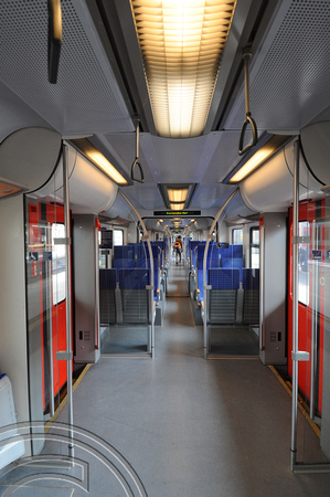 FDG23895. Interior. Class 435 EMU. Germany. 2.6.09.
