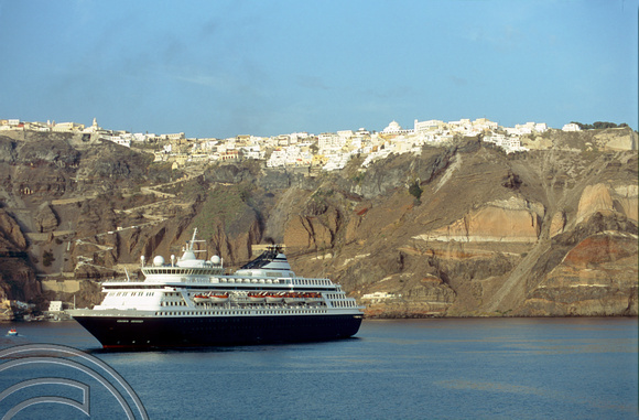 T11881. Crown Odyssey. Fira. Santorini. Greece. 2002.
