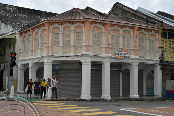 DG389923. Refurbished building. Lebuh Chulia. Georgetown. Penang. Malaysia. 27.2.2023.