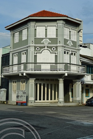 DG389830. Restored building. Lebuh King. Georgetown. Penang. Malaysia. 25.2.2023.
