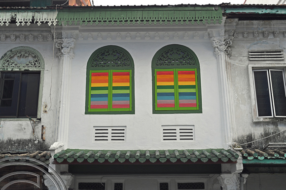 DG386070. Colourful  building. Dickson Rd. Singapore. 12.1.2023.