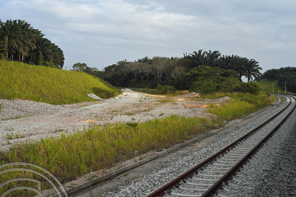 DG390457. Old rail  formation South of Paloh. Johor state. Malaysia. 7.3.2023.