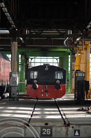 FDG05499. Erfurt depot. Germany. 13.2.07.