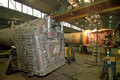 FDG05335. Welding a boiler. Meiningen locomotive works. Germany. 12.2.07.