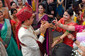 DG390838. Hindu wedding. Siddh Peeth Shree Lakshminarayan Temple. Chander Rd. Little India. Singapore. 9.3.2023.