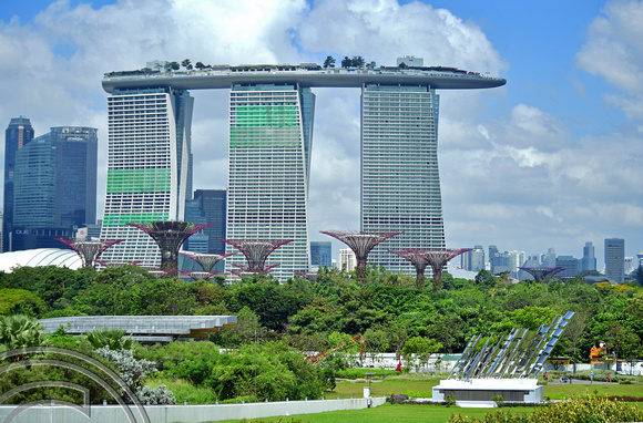 DG390672. Marina Bay Sands and skypark. Singapore. 9.3.2023.