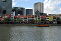 DG390746. Boat Quay on the Singapore River. Singapore. 9.3.2023.