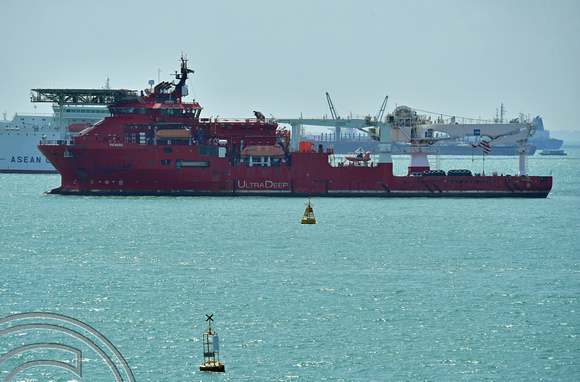 DG390663. Offshore supply ship. Picasso. 1117 gross tonness. Built 2018. Singapore. 9.3.2023.
