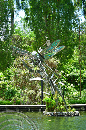 DG390701. Dragonfly sculpture. Gardens by the Bay. Singapore. 9.3.2023.