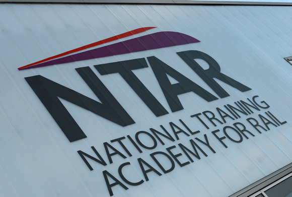 DG232235. Logo. The National Training Academy for Rail. Northampton. 20.10.15.