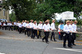 DG426767. Rushbearing festival. Sowerby Bridge. West Yorkshire. 7.9.2024.