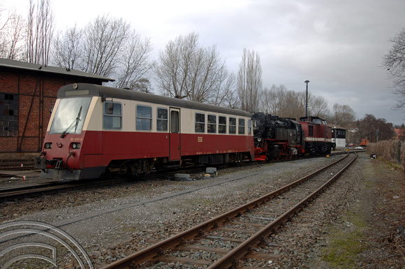 FDG2905. 187017. 99 7235. Wernigerode works. Harz railway. Germany. 16.2.06.