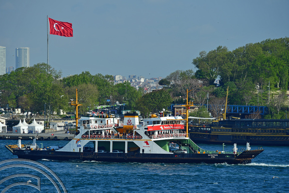 DG393842. Ro-Ro passenger ship Gayrettepe. IMO 8604723. 1077 grass tonnes. Built. 1990. Istanbul. Turkey. 7.5.2023.