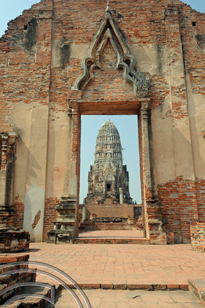 TD10008. Wat Phra Sri Sanpet. Ayutthaya. Thailand. 18.1.09.