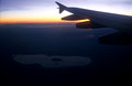 T10808. Sunrise over Kenya seen from a BA flight. 12.05.01