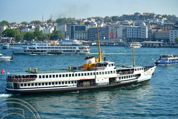 DG393862. Passenger ship Ilker Karter. IMO 7389950. 456 gross tonnes. Built 1990. Istanbul. Turkey. 7.5.2023.