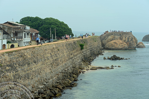 DG238866. Walls of the Dutch fort. Galle. Sri Lanka. 2.2.16
