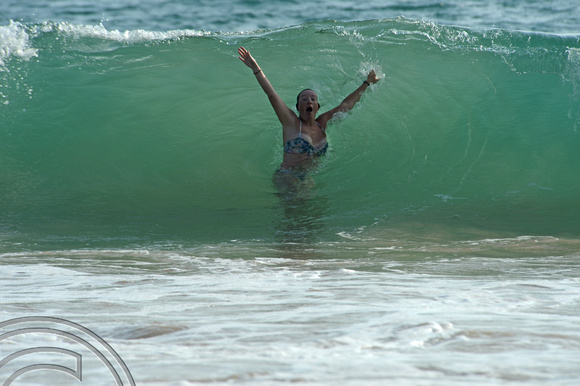 DG238466. Catching waves. The long beach. Mirissa. Sri Lanka. 28.1.16