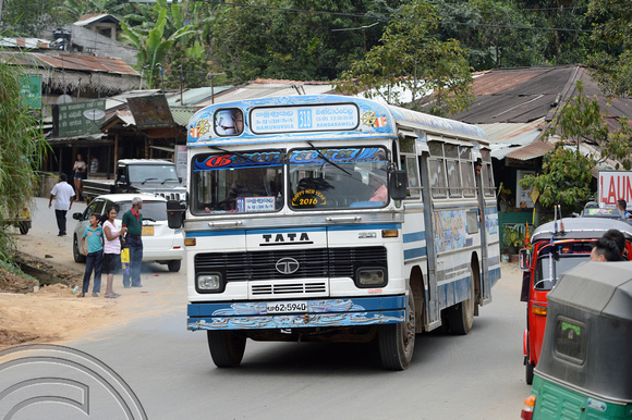 DG237879. Local bus. Ella. Sri Lanka. 16.1.16.