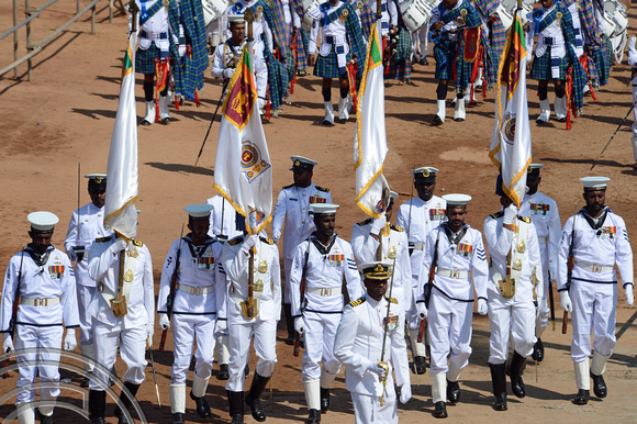 DG239413. Independence day parade. Galle Face Green. Colombo. Sri Lanka. 4.2.16