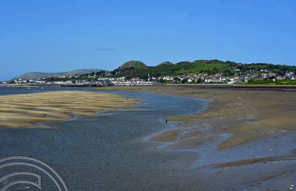 DG394358. Conwy estuary and Deganwy. North Wales. 16.5.2023.
