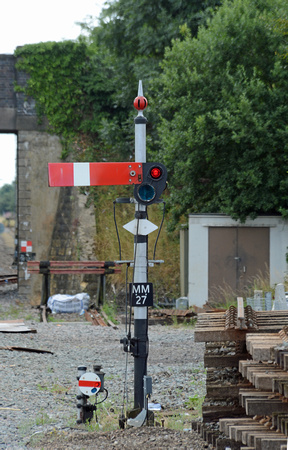 DG155292. GWR semaphore. Moreton-In-Marsh. 6.8.13.