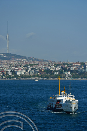 DG393821. Passenger ship Moda. IMO 8113255. 456 gross tonnes. Built 1986. Istanbul. Turkey. 6.5.2023.