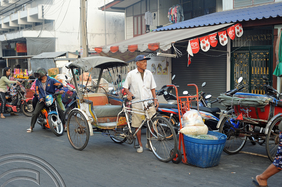 TD09960. Rickshaw. Ayutthaya. Thailand. 18.1.09.