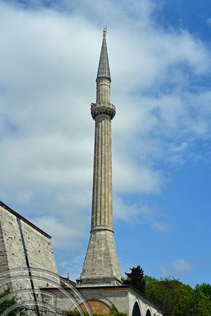 DG393655. Minaret. The Blue Mosque. . Istanbul. Turkey. 7.5.2023.