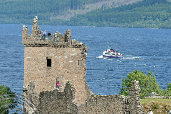 DG153853. Urqhart Castle. Loch Ness. 17.7.13.