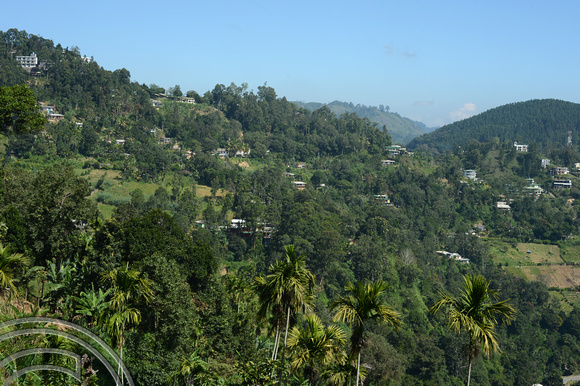 DG237848. Looking across to the town from the railway. Ella. Sri Lanka. 15.1.16.