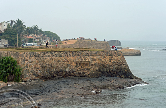 DG238858. Walls of the Dutch fort. Galle. Sri Lanka. 2.2.16