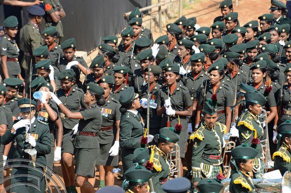 DG239396. Independence day parade. Gale Face Green. Colombo. Sri Lanka. 4.2.16