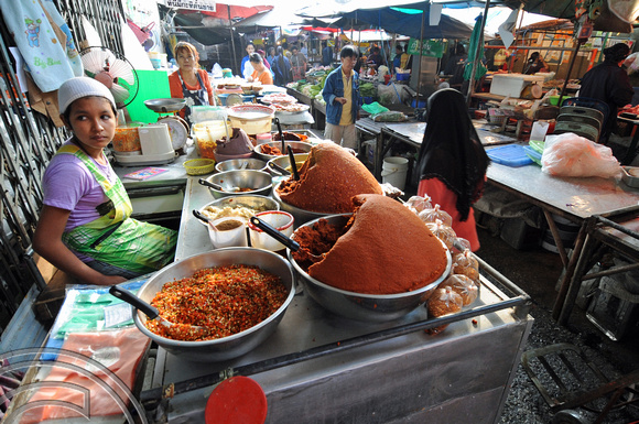 TD10004. Market. Ayutthaya. Thailand. 18.1.09.
