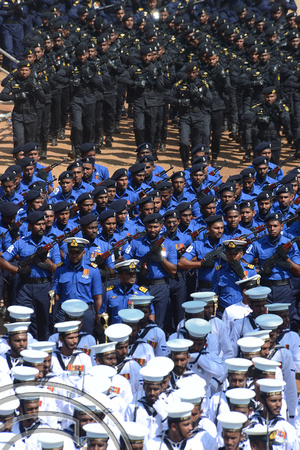 DG239429. Independence day parade. Gale Face Green. Colombo. Sri Lanka. 4.2.16