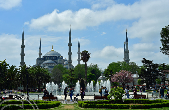 DG393658. The Blue Mosque. . Istanbul. Turkey. 7.5.2023.