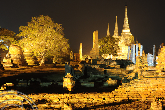 TD10183. Wat Phra Mahathat. Ayutthaya. Thailand. 18.1.09