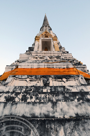 TD10135. Wat Phu Khao Thong. Ayutthaya. Thailand. 18.1.09.